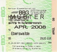 Monatskarte VBB-Umweltkarte