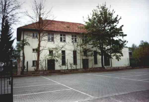 Former administrative building Eberswalde, Bergerstraße and today's
electric rectifier station centre (GUW Mitte)