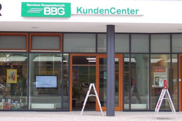 BBG Kundencenter in Eberswalde, Friedrich-Ebert-Stra&szlig;e 27d
