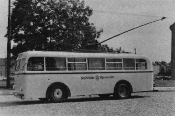 Trolleybus of the German type MPE I