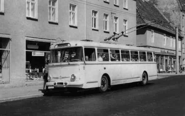 Trolleybus no. 29(I) of the Czech type ŠKODA 9 Tr5 (scrapped)