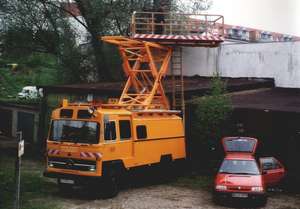 Turmwagen DA 2 vom deutschen Typ LPKO1113 B auf Daimler Benz-Fahrgestell