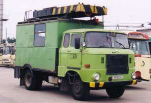 Turmwagen vom DDR-Typ IFA W 50