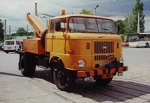 Abschleppwagen vom DDR-Typ IFA W 50 LA/AB/A