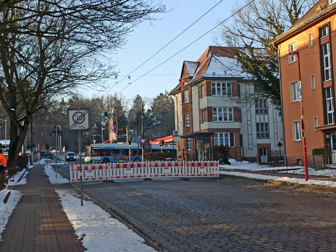 Vollsperrung des Unfallortes
