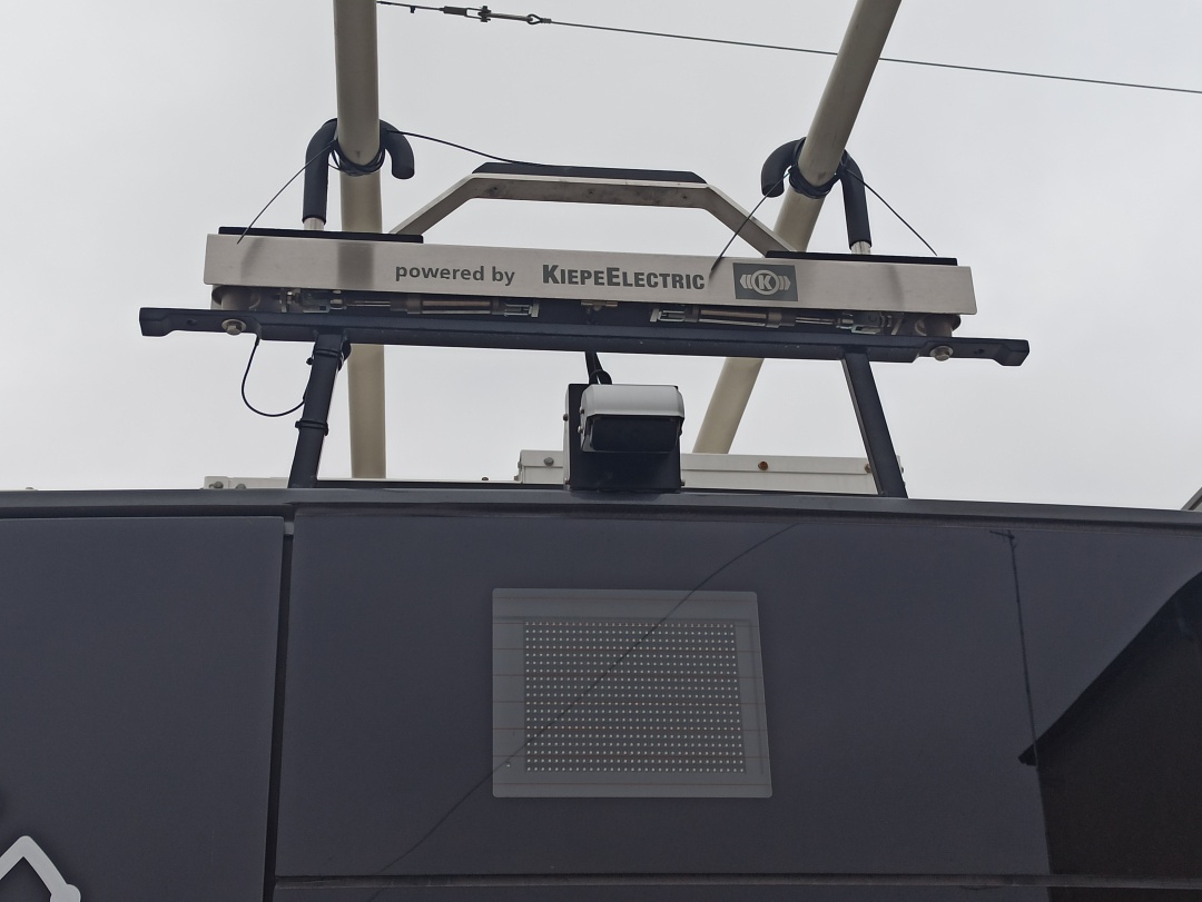 Stangenhalterung von der Kiepe Electric GmbH Düsseldorf