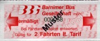 Diese alten Einzelfahrausweise Ermäßigungstarif wurden ab 01. August 2004 ungültig.