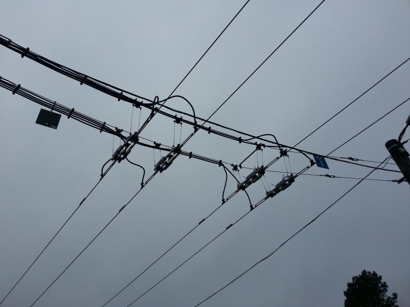 Diodentrenner vom Typ TBUD1G-M auf dem Betriebshof Eberswalde Nordend