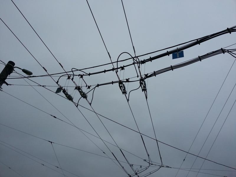 Diodentrenner vom Typ TBUD1G-M auf dem Betriebshof Eberswalde Nordend