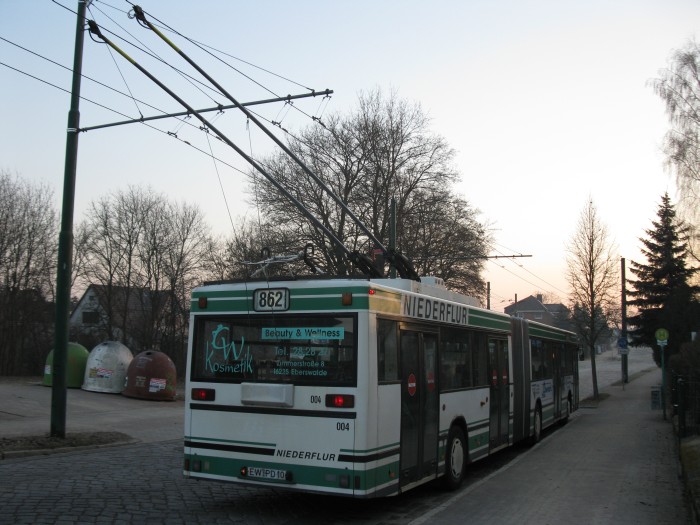 Gelenkobus Nr. 004 vom österreichischen Typ ÖAF Gräf & Stift NGE 152 M17