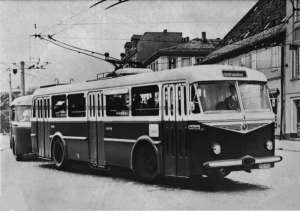 Obus des tschechischen Typs SKODA 8 Tr