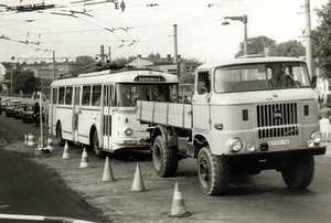 Pritschen-LKW vom DDR-Typ IFA W 50 LA/A