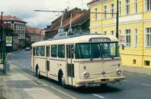 Obus vom tschechischen Typ ŠKODA 9 Tr Obus vom tschechischen Typ ŠKODA 9 Tr