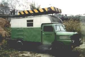 Turmwagen vom DDR-Typ IFA H3A/Krause